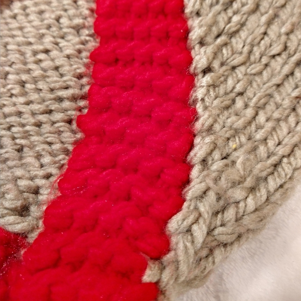 🗽New/Large Dog's Sweater❤️🤎 Exclusive HandKnitted - Picture 5 of 10